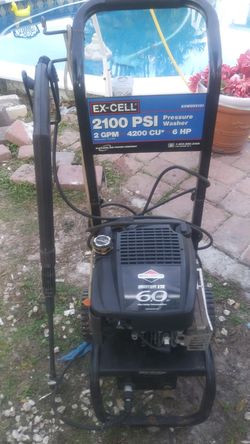 Pressure washer exell 2100 psi