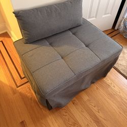 Never Used. Chair/Single Bed Convertible 