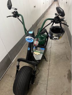 Fat tire adult scooter