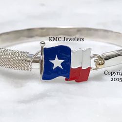 Texas Flag Bracelet 