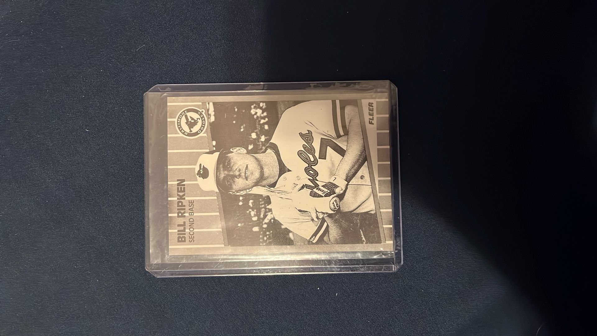 1989 Fleer Bill Ripken “Fuck Face” Error Card, Test Run - “A(contact info removed)-101” Card #616