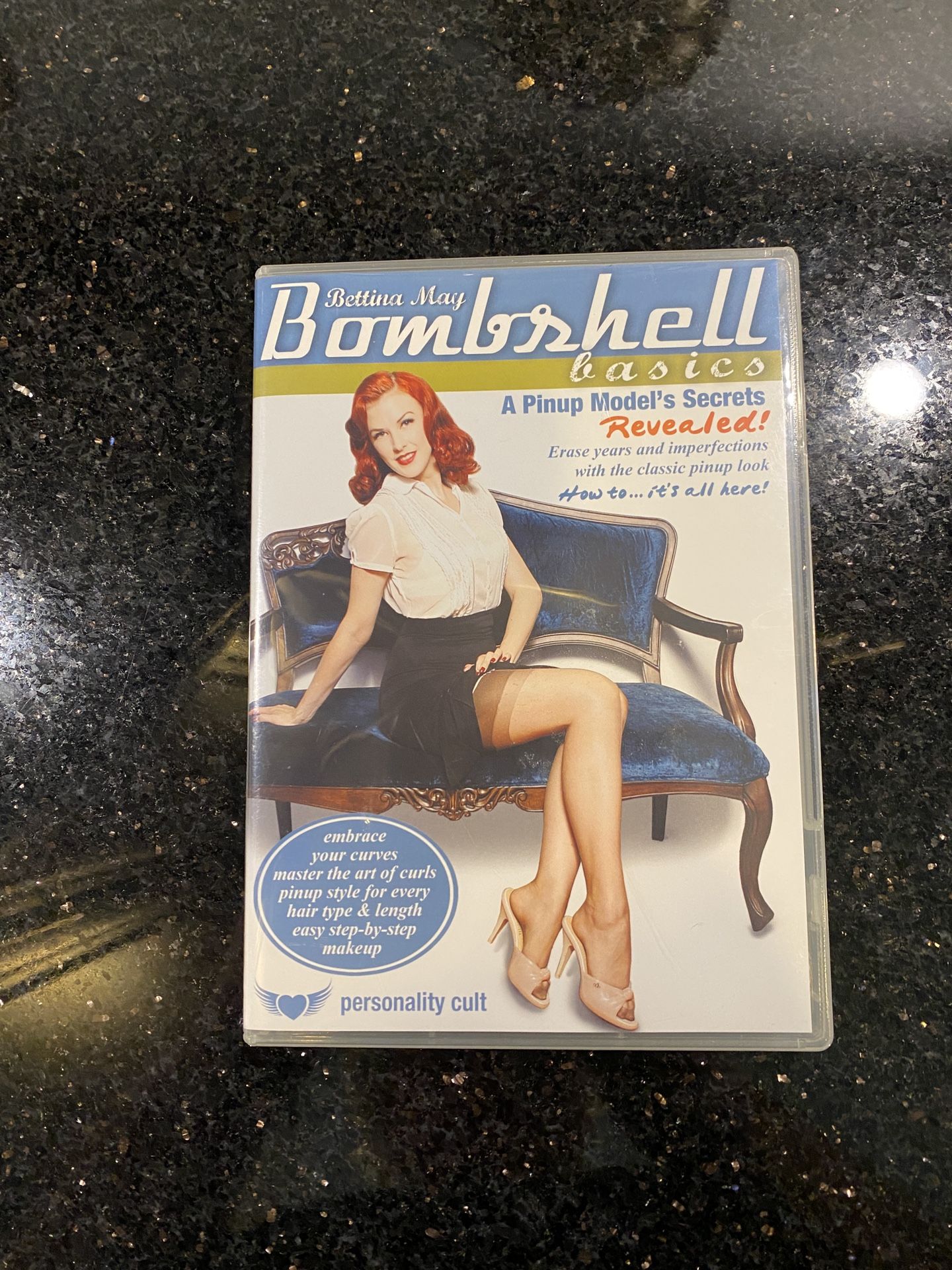 BOMBSHELL BASICS DVD Pinup Modeling Secrets Revealed with Bettina May