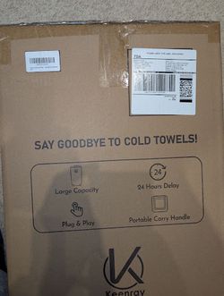 Keenray Towel Warmer - Comfortlife 45- New
