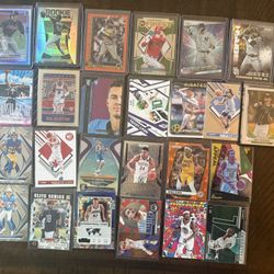 25 Sport Cards Lot