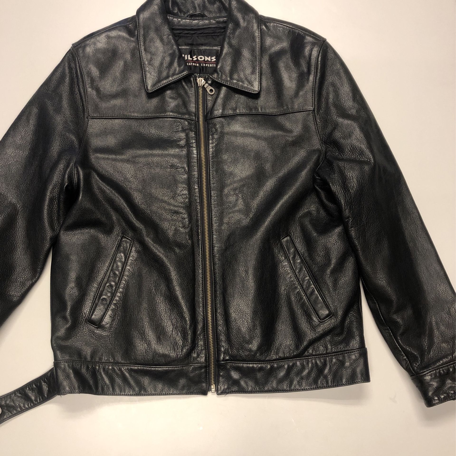 Wilson Leather Jacket “Medium “