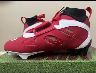 Nike Diamond Turf DT 2 II TD Football Cleats Fire Red New