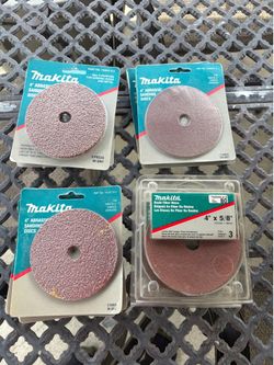 Various sanding discs new