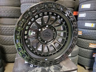 17" LOCK OFF-ROAD NEW WHEELS & 265 70 TIRES