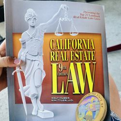 California Real Estate Law 9th Edition Walt Huber Kim Tyler