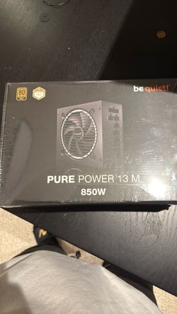be quiet! Pure Power 13 M 850W Fully Modular PSU NEW