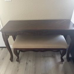 Table With Bench Seat