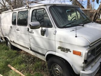 Chevy van 3/4 ton runs great