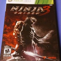 Ninja Gaiden 3 Xbox 360 Game Microsoft Action Fighting Very Good Disc!