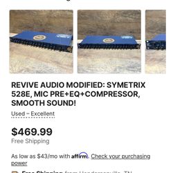 Symetrix 528E Voice Processor 