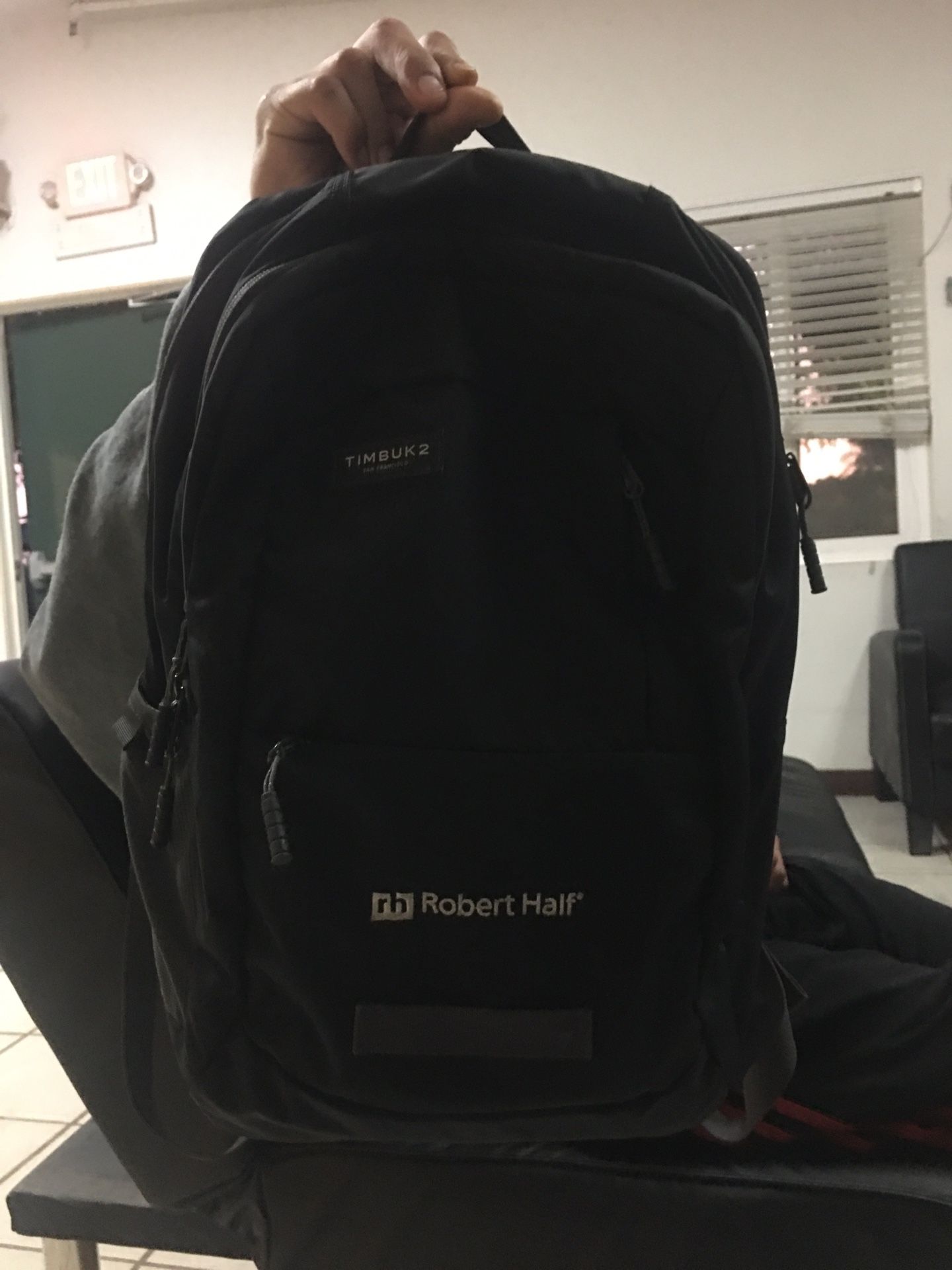 Robert half timbuk 2 San Francisco OS one love backpack
