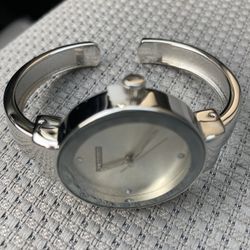 Bracelet Watch- comes with Navy Blue Pompon Key Chain