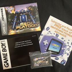 Gameboy Advance- Mech Platoon 