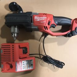 Milwaukee M18 Hole Hawg 1/2” Angle Drill W/Charger