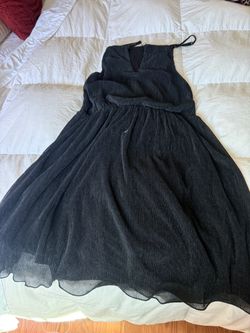 Black cocktail dress large