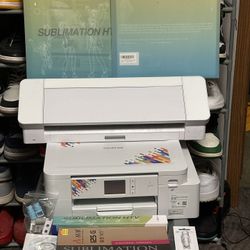Sublimation & Cutting Kit – Brother SP-1 + Cameo 4 + HTV & Paper – MN Shoe Guy Setup 