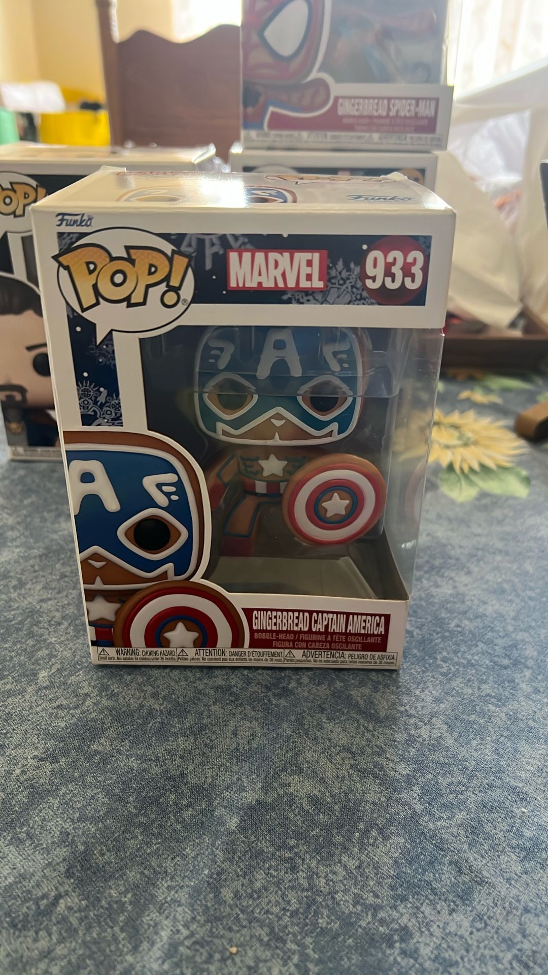 Funko Pop Gingerbread Captain America 933