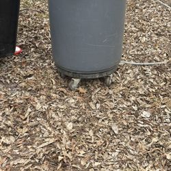 Commercial Trash Tilt Trash Trucks:55 Gallon Trash Can