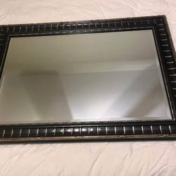 Black/Gold Mirror 