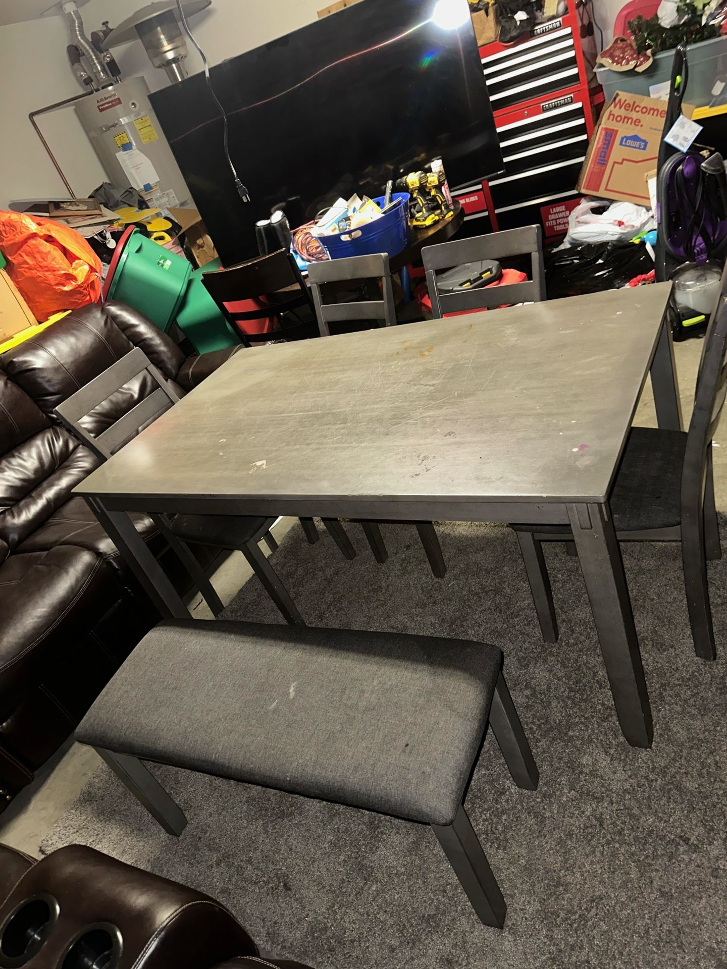 Kitchen Table 4 Chairs And Bench Seat