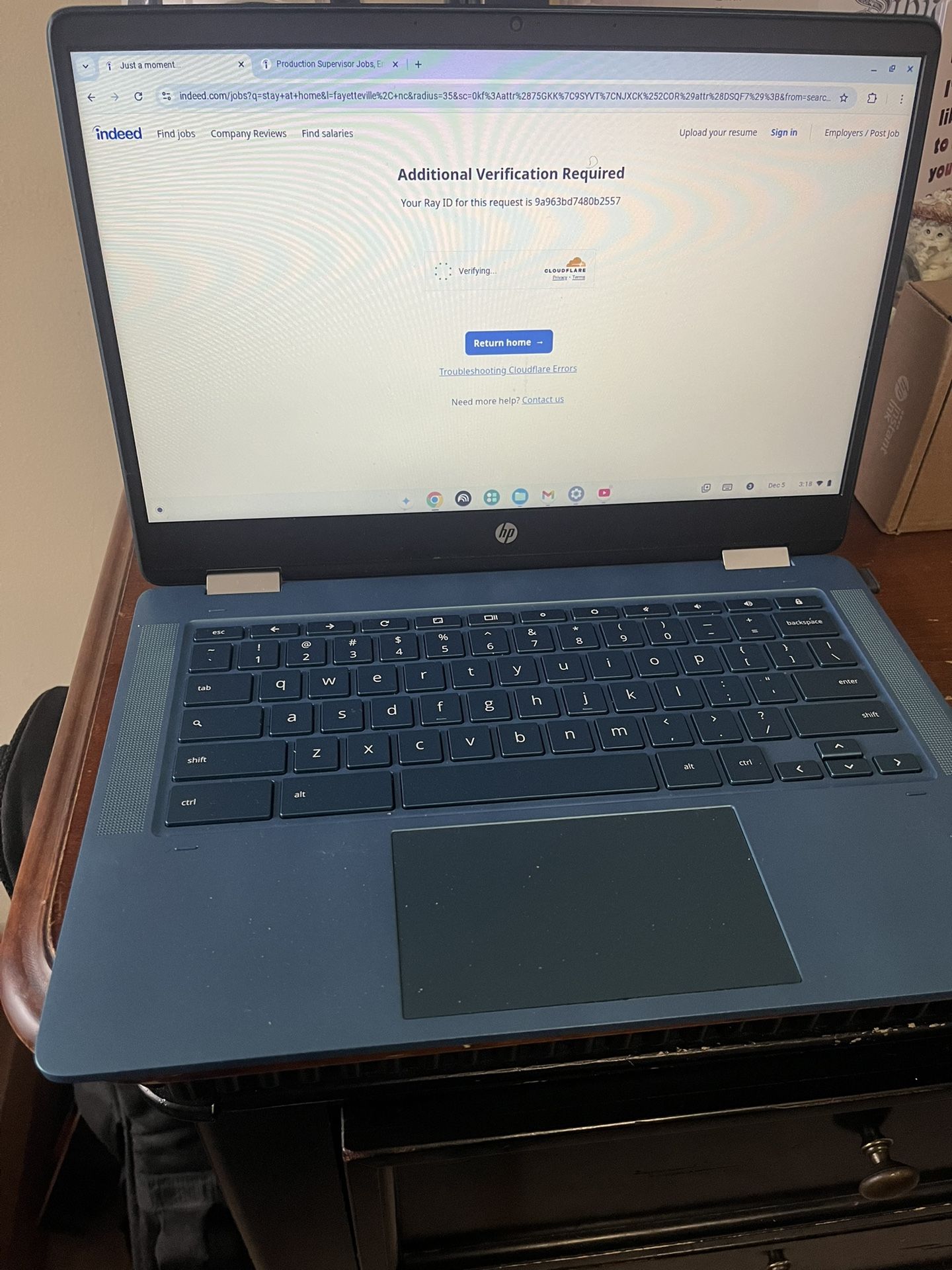 HP Touch Screen Chromebook