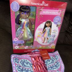 American Doll With Backpack