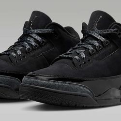 Jordan 3 Black Cat size 10.5,11,13 (NO TRADES PRICE IS FIRM)