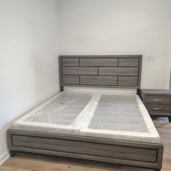 King Bed Set - Includes Nightstand, Dresser & Chest -