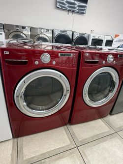 LG electric washer and dryer set