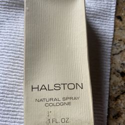 New Halston Cologne