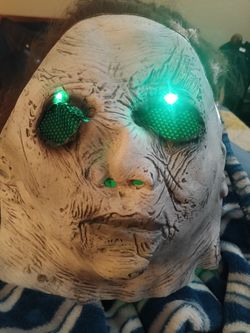 Michael Myers Halloween Face Mask Flashing Lights