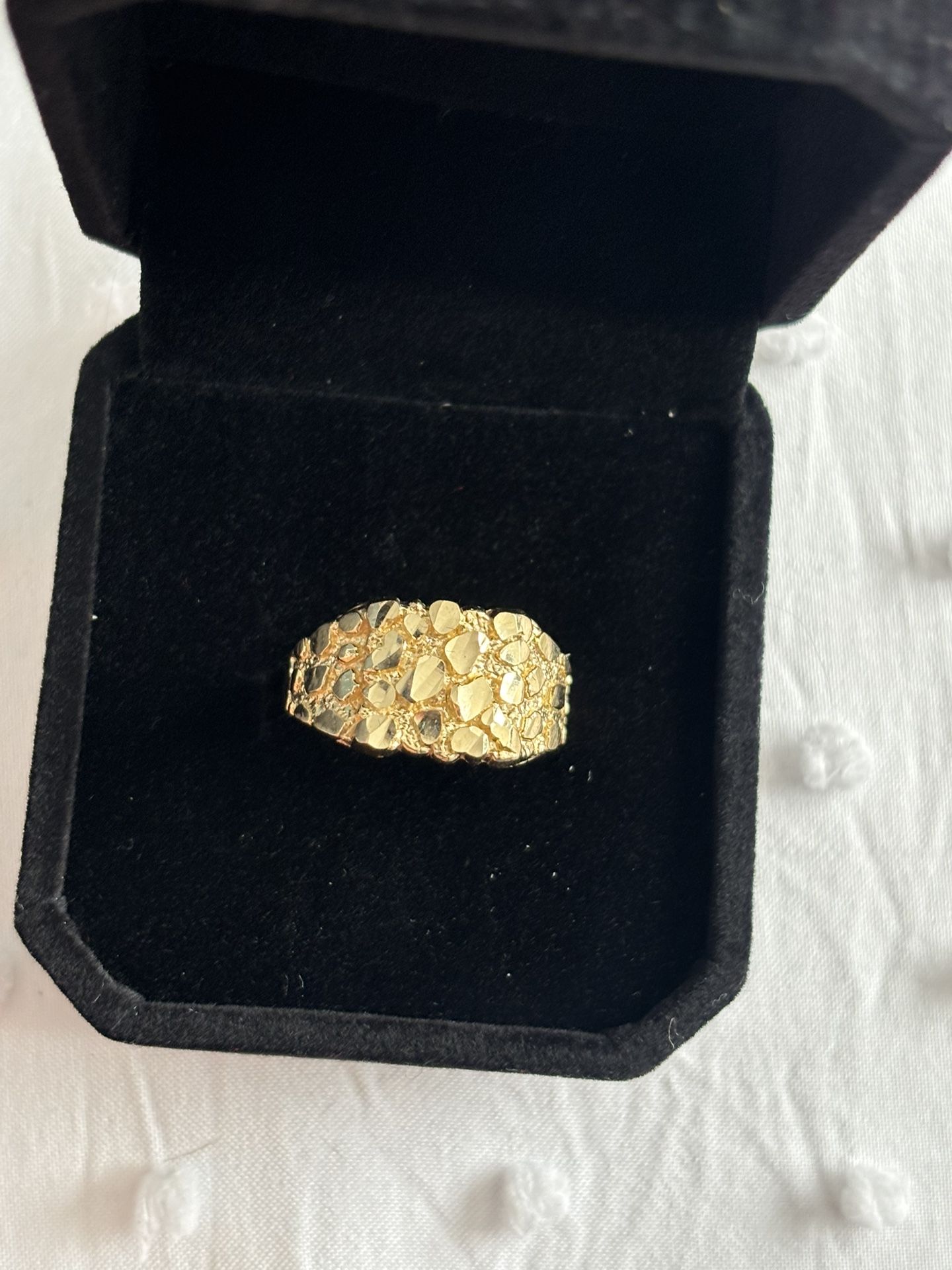 10k Gold Nugget Ring