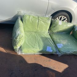 Outdoor Back, Side, And Seat Cushions For Bench Or Chairs