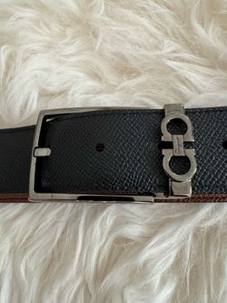 Salvatore Ferragamo Reversible Leather Belt