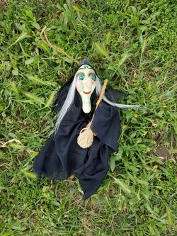 Halloween Witch Decoration