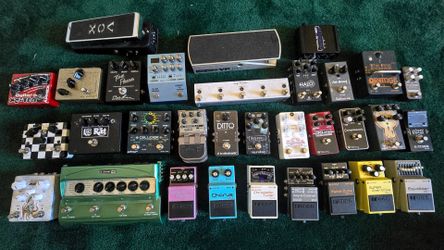 $1 ...Guitar pedals for sale, prices in description