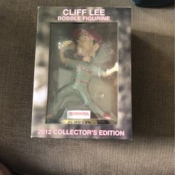 Philadelphia Phillies Pitcher Cliff Lee Bobble Figurine 