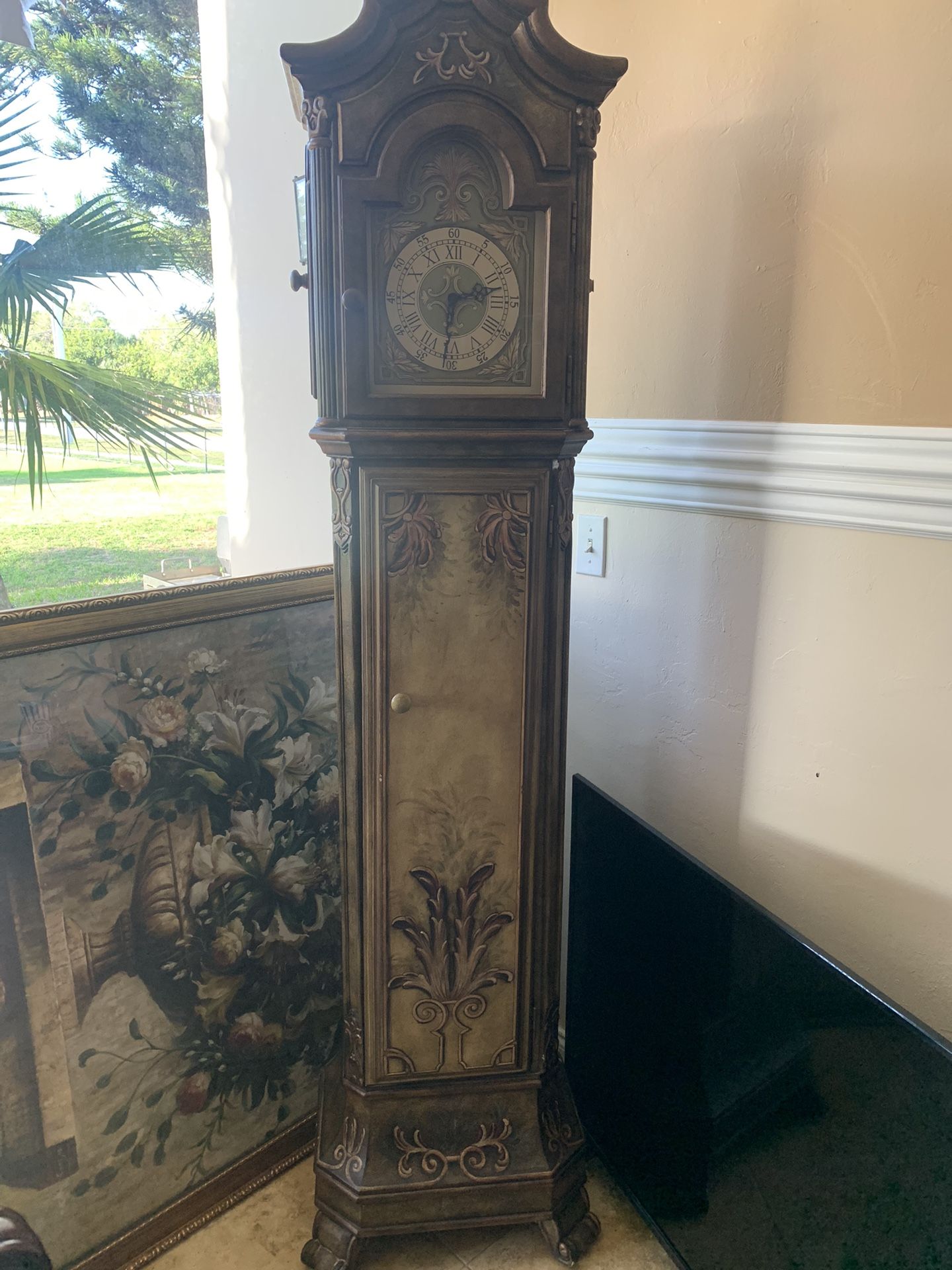 Antique Grandfather Clock