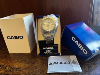 Casio Men's Diver Style Stainless Steel Watch