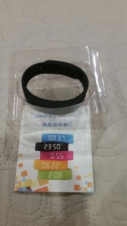 Waterproof fitness tracker.