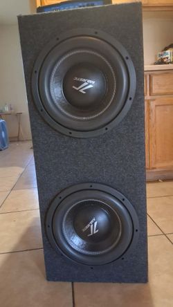 EVL-2X12D4 | Dual 12" EVL Loaded Vented Sub Enclosure