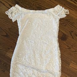 Beautiful White Lace Dress