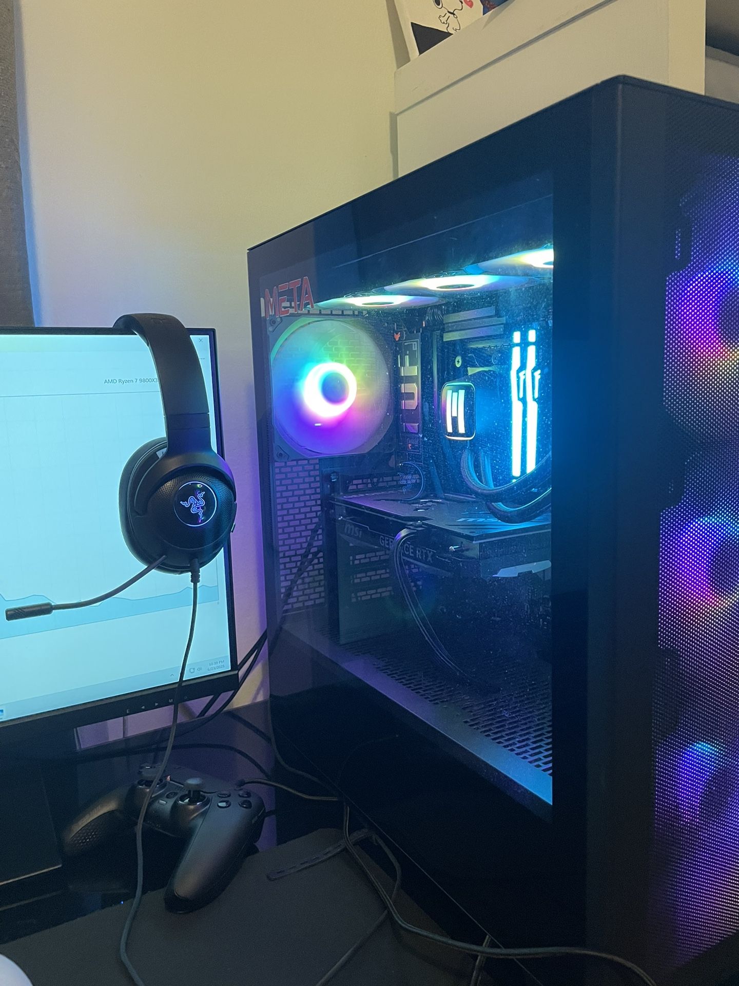 gaming set up