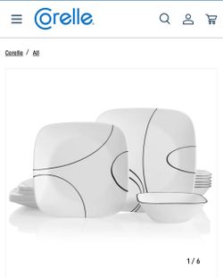 Corelle Dinnerware Set- 18 piece