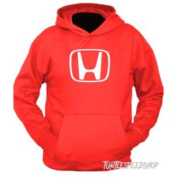 Honda Logo Hoodie Red 2XL