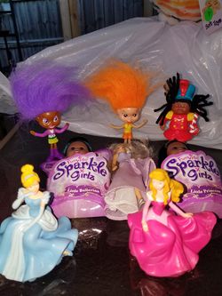 Disney princess mixed doll lot 40